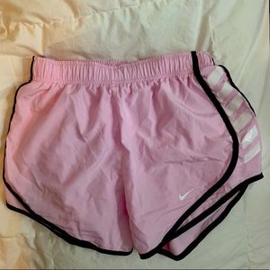 pink Nike shorts